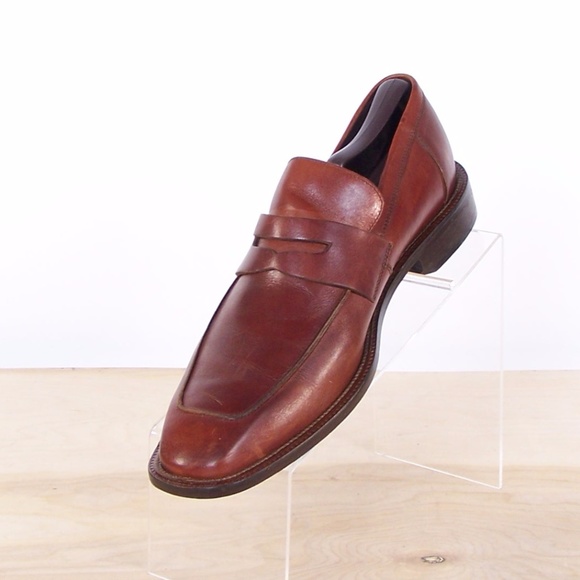 BOSTONIAN  Men Size 10 M Brn Leather Shoe main image 6